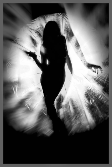 melancholy shadow woman